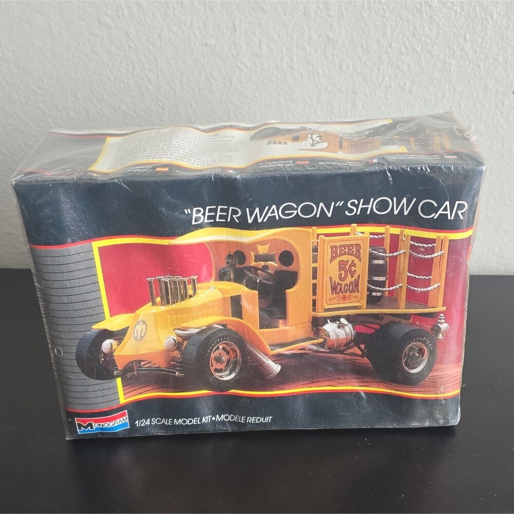 Monogram 2732 "Beer Wagon" Show Car 1:24 Scale Plastic Model Kit Unassembled